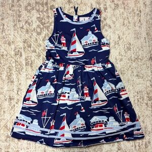 Classic Prep Nautical Dress Girls 10
